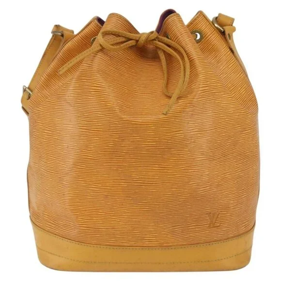 Authentic LOUIS VUITTON Epi Noe Shoulder Bag Tassili Yellow M44009 LV - Picture 5 of 16